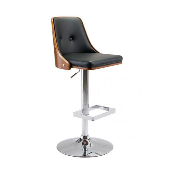 Scooter Bar Chair Black