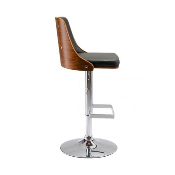 Scooter Bar Chair Black