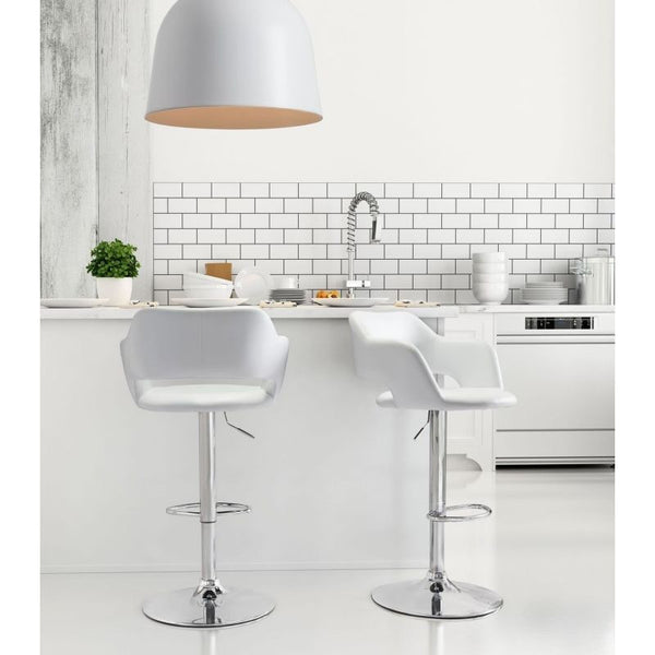 Hysteria Bar Chair White