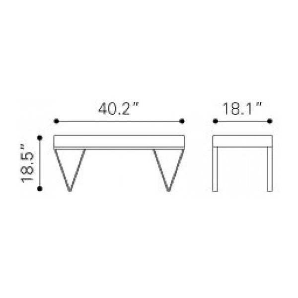 Top Bench White