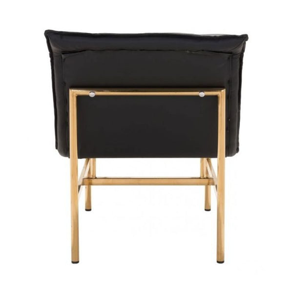 Slate Chair Black & Gold