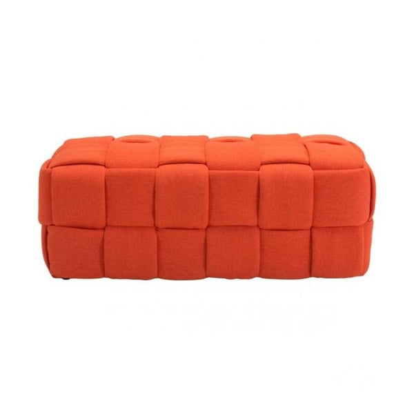 Checks Bench Orange