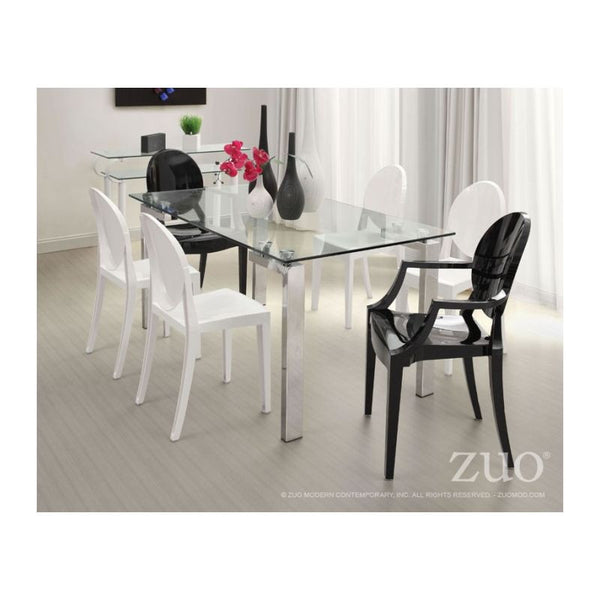 Roca Dining Table Stainless Steel