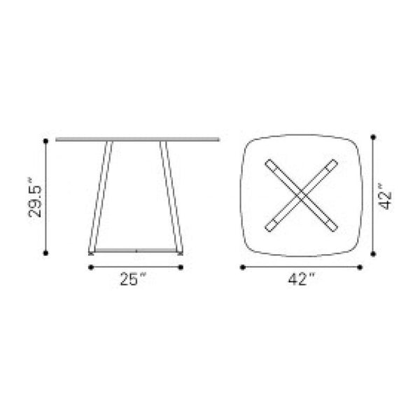 Lemon Drop Dining Table