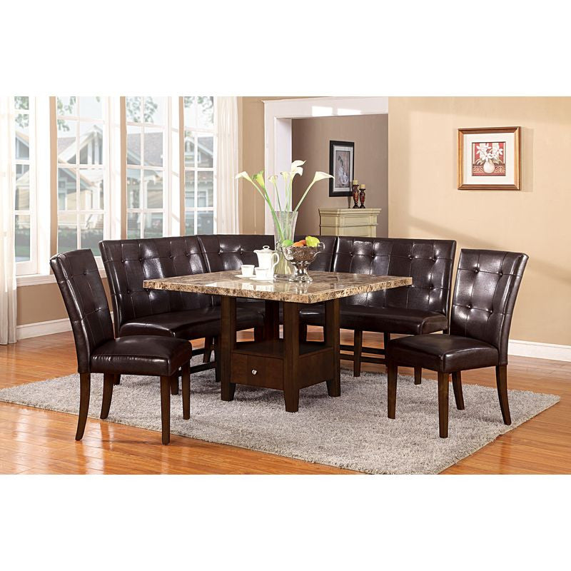 Dining Table WIth Storage Base