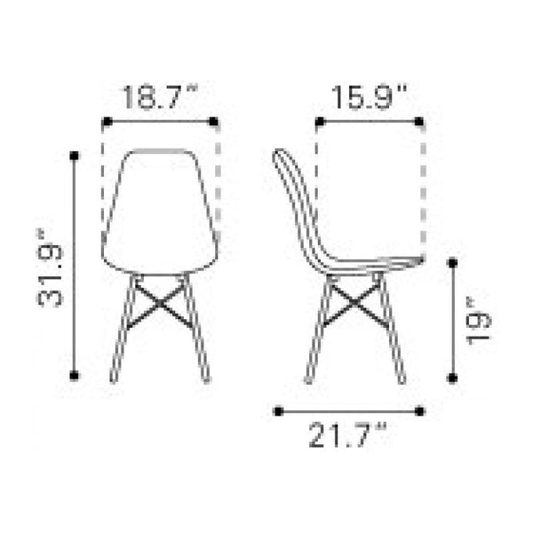 Probability Dining Chair Purple