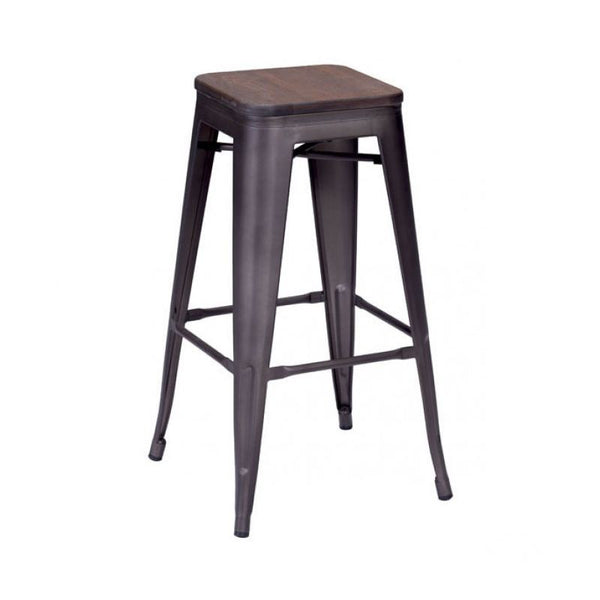 Marius Barstool Rustic Wood