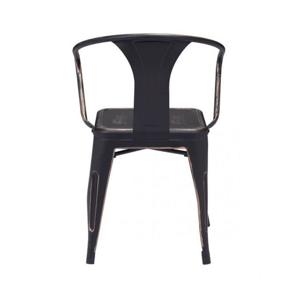 Helix Dining Chair Anti-Black Gold