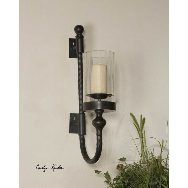Garvin Twist, Sconce with Candle