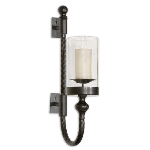 Garvin Twist, Sconce with Candle