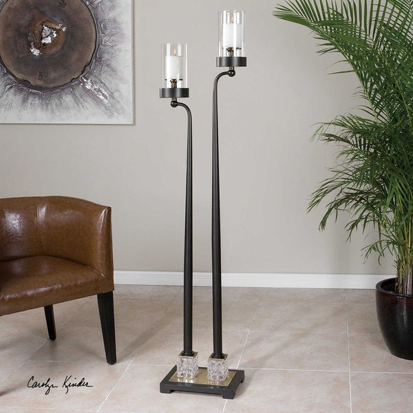 Rondure, Floor Candleholder