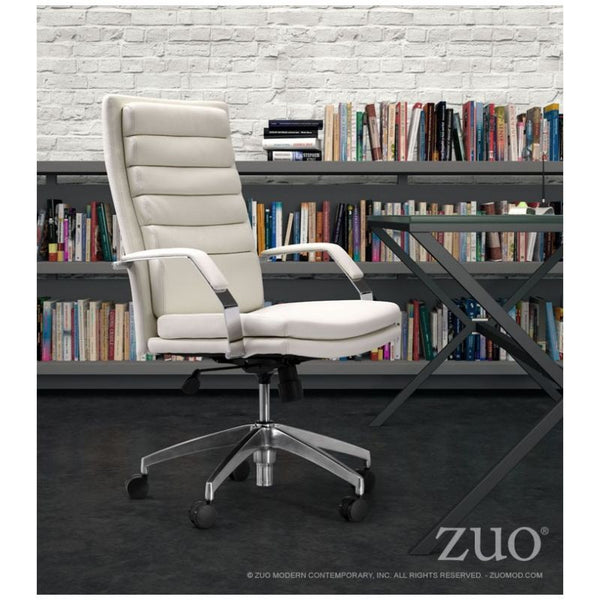 Director Comfort Office Chair White