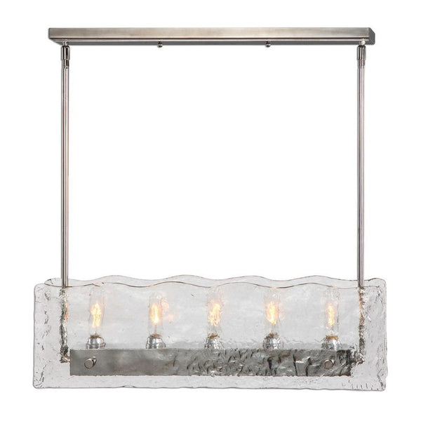 Cheminee, 5 Lt. Chandelier