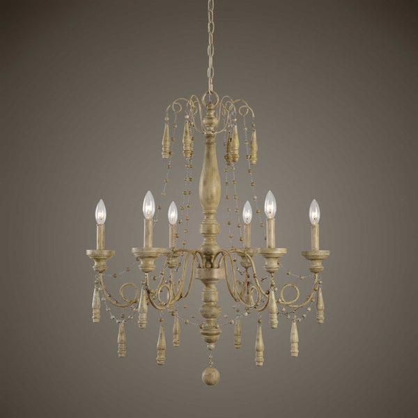 Silvana, 6 Lt. Chandelier