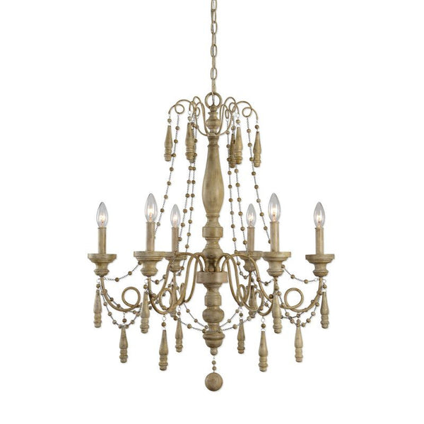 Silvana, 6 Lt. Chandelier