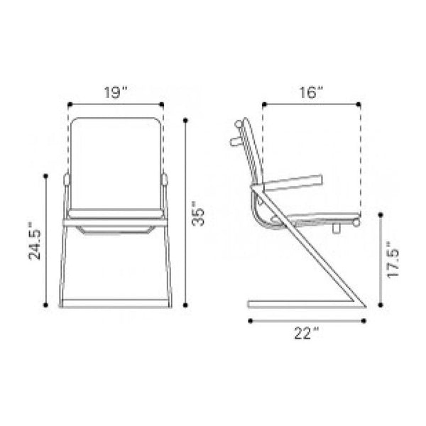 Lider Plus Conference Chair Black