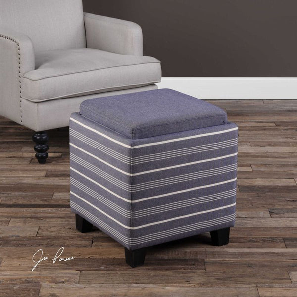 Lewis, Storage Ottoman by Furniture and Things