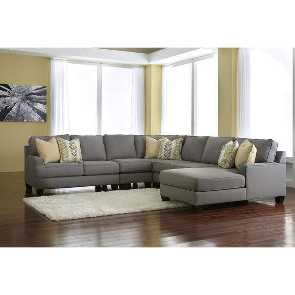 Chamberly Five Piece Sectional Right