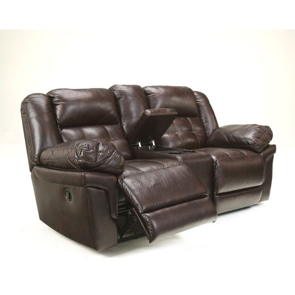 Randon DBL Rec Loveseat w/Console