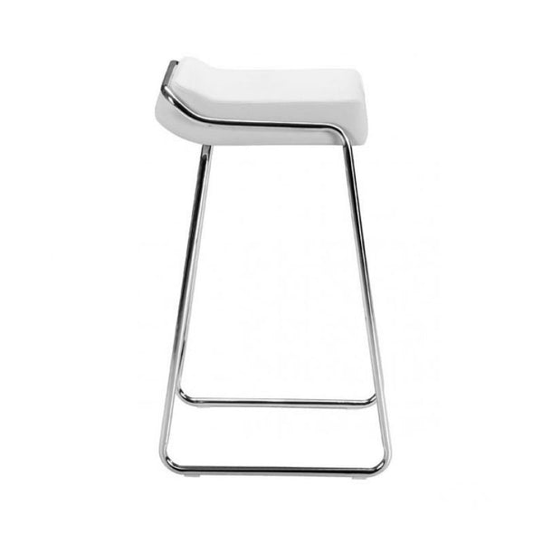 Wedge Barstool White