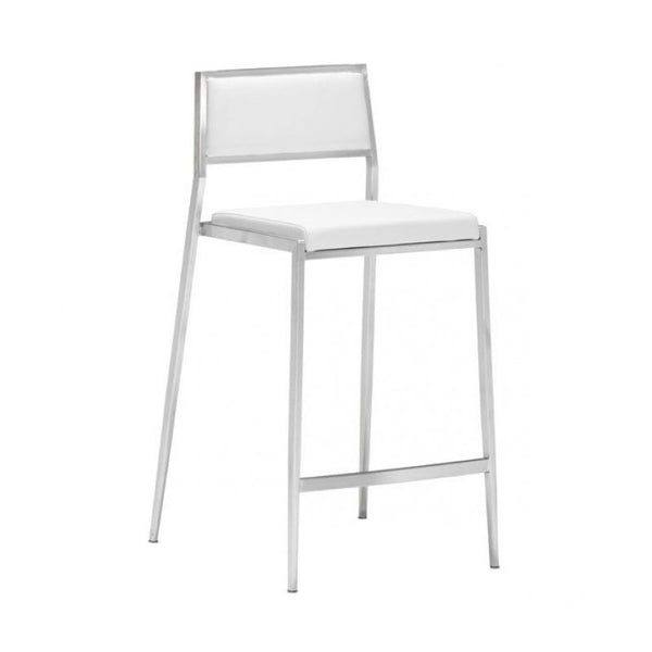 Dolemite Counter Chair White