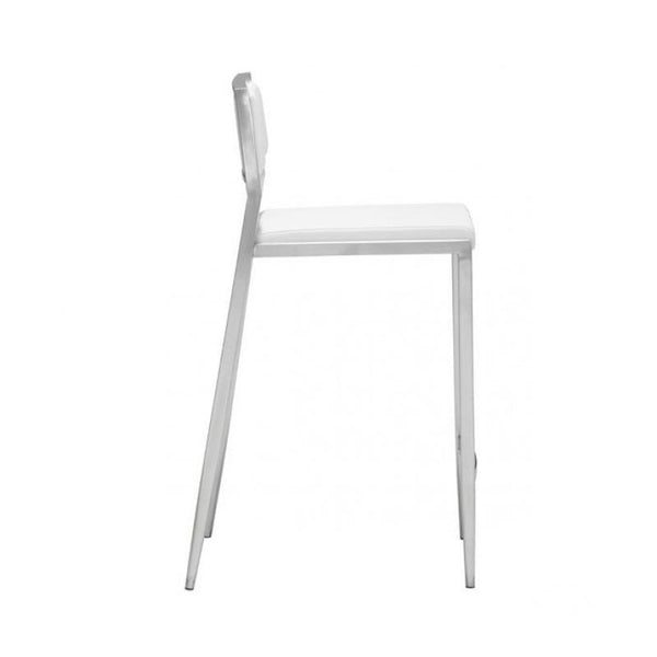 Dolemite Counter Chair White