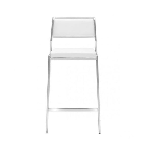 Dolemite Counter Chair White