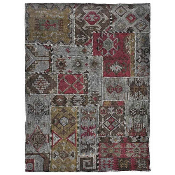 Patchwork Kilim Charcoal