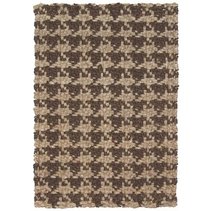 Houndstooth Brown 5x8