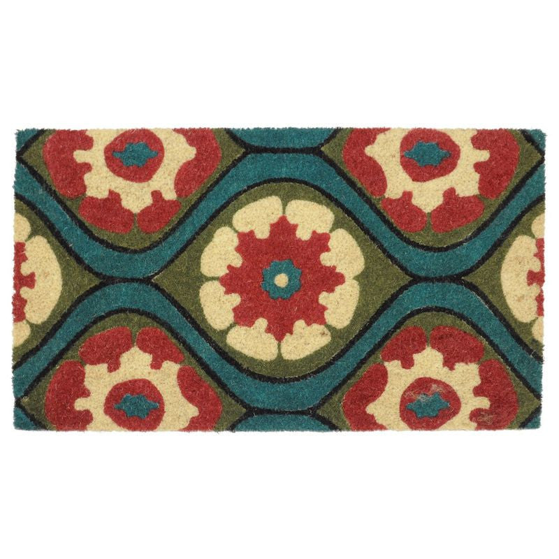 DM Rowan Red/Teal 18x30