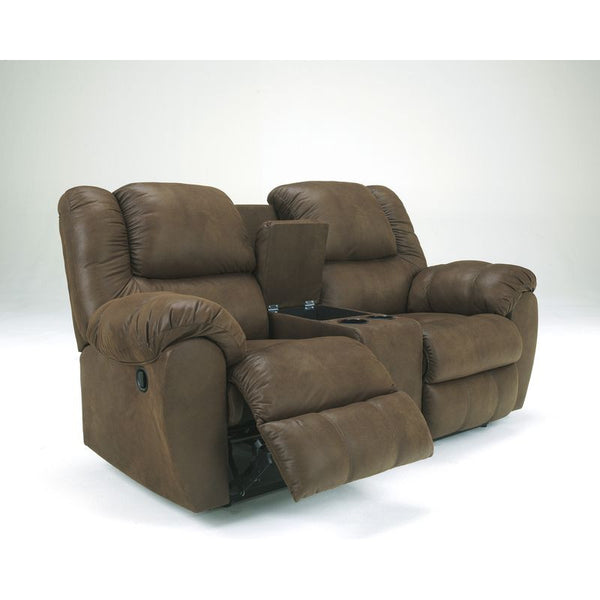 Quarterback DBL Rec Loveseat w/Console
