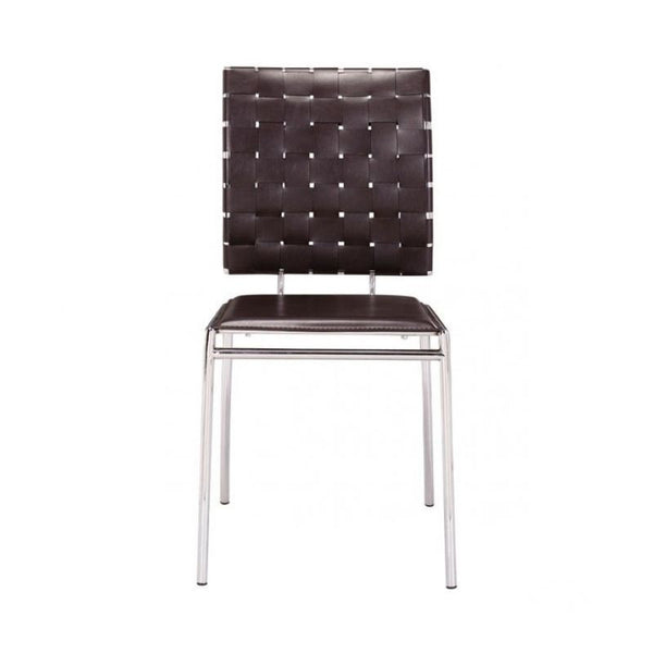 Criss Cross Dining Chair Espresso