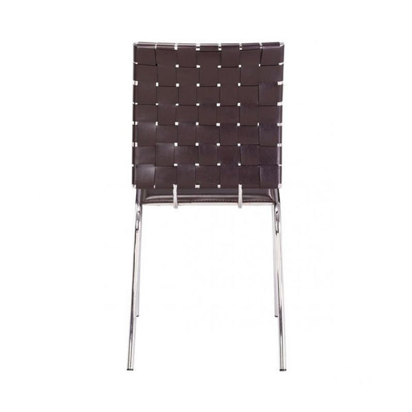 Criss Cross Dining Chair Espresso