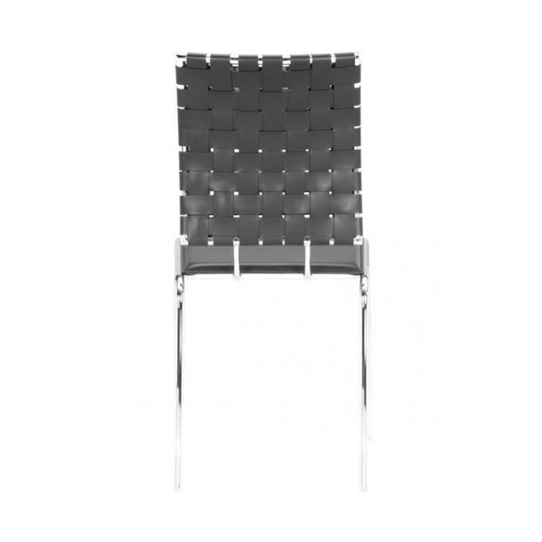 Criss Cross Dining Chair Black