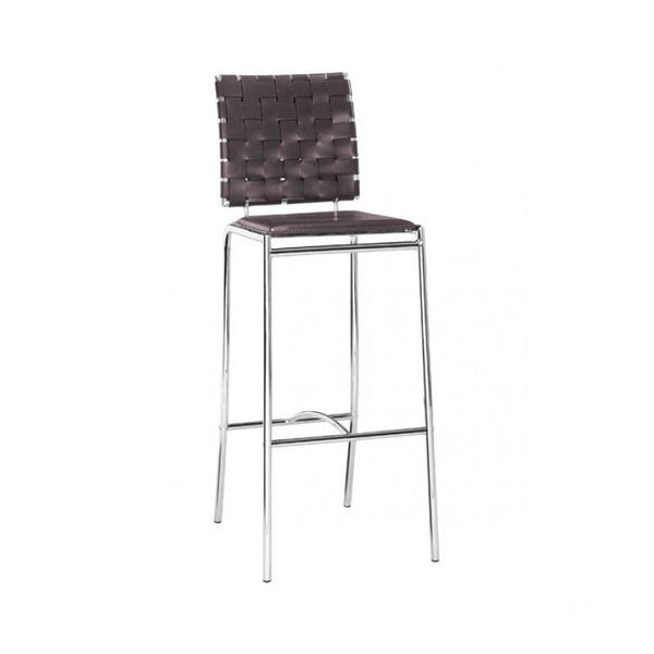 Criss Cross Barstool Espresso