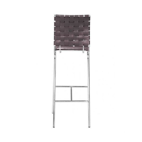 Criss Cross Barstool Espresso