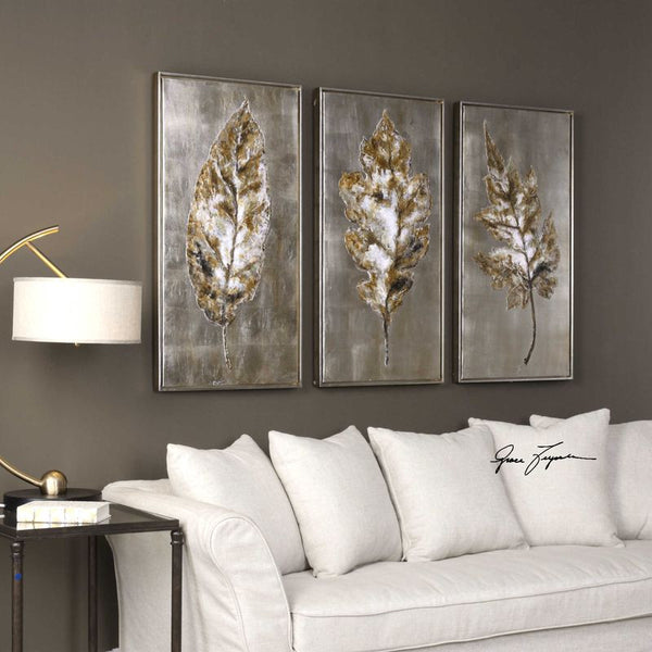 Champagne Leaves, S/3