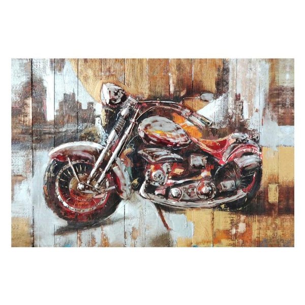 Motorcycle City Wall Décor