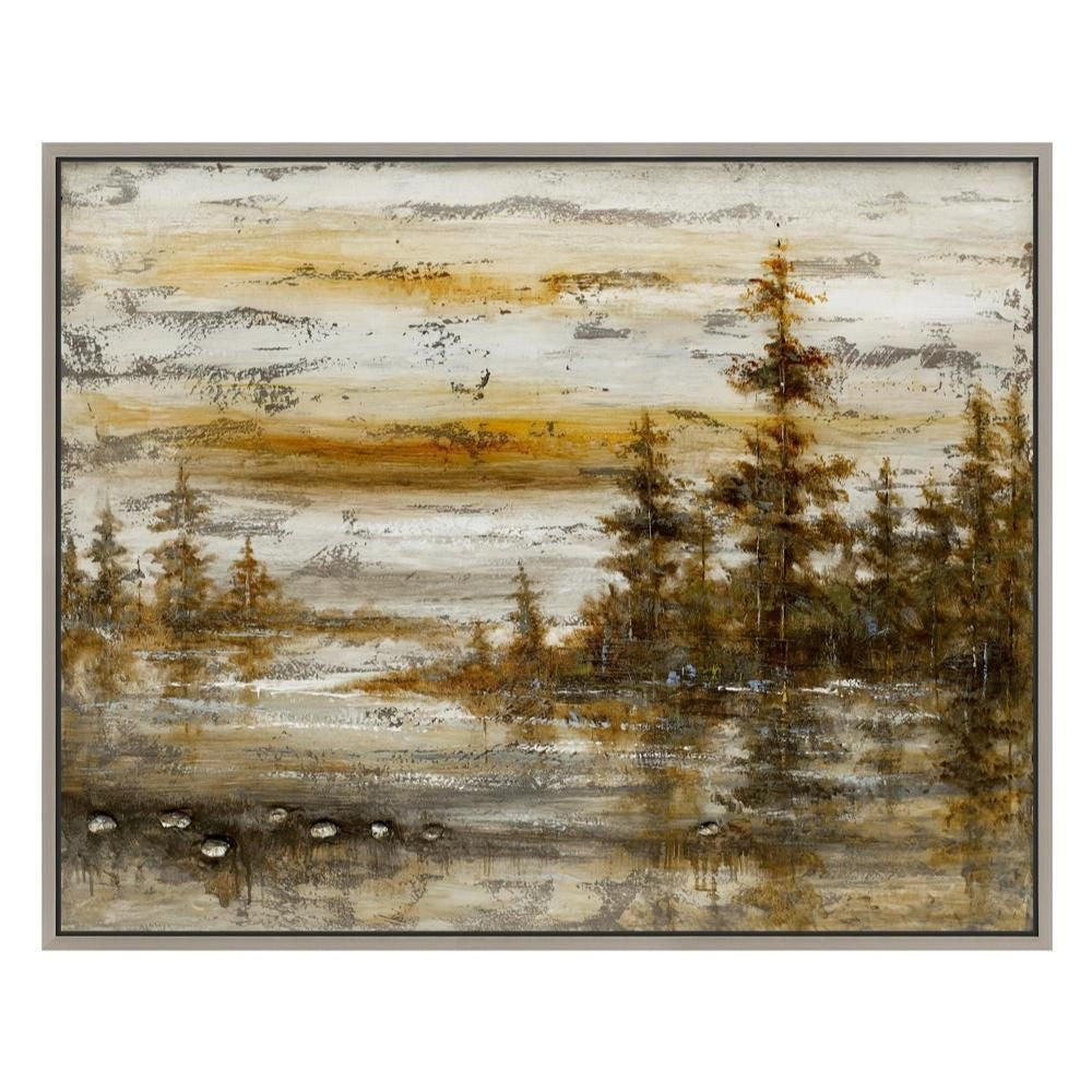 Dusk Wall Décor With Frame