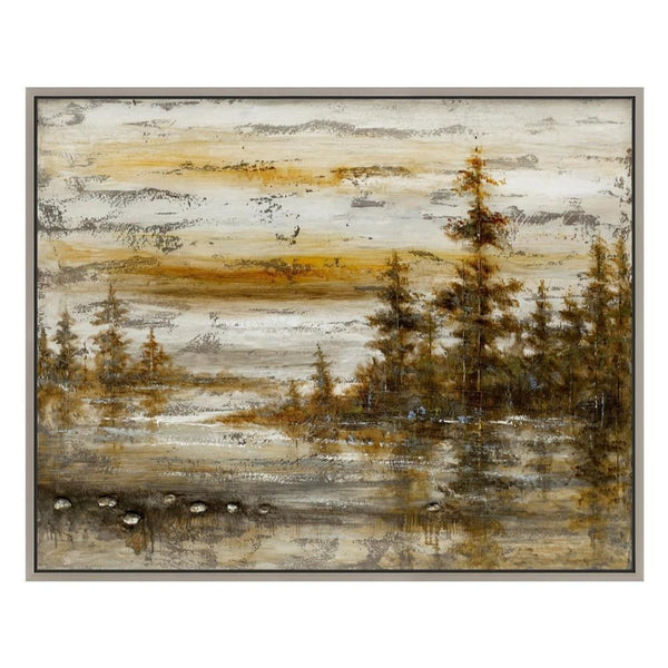 Dusk Wall Décor With Frame