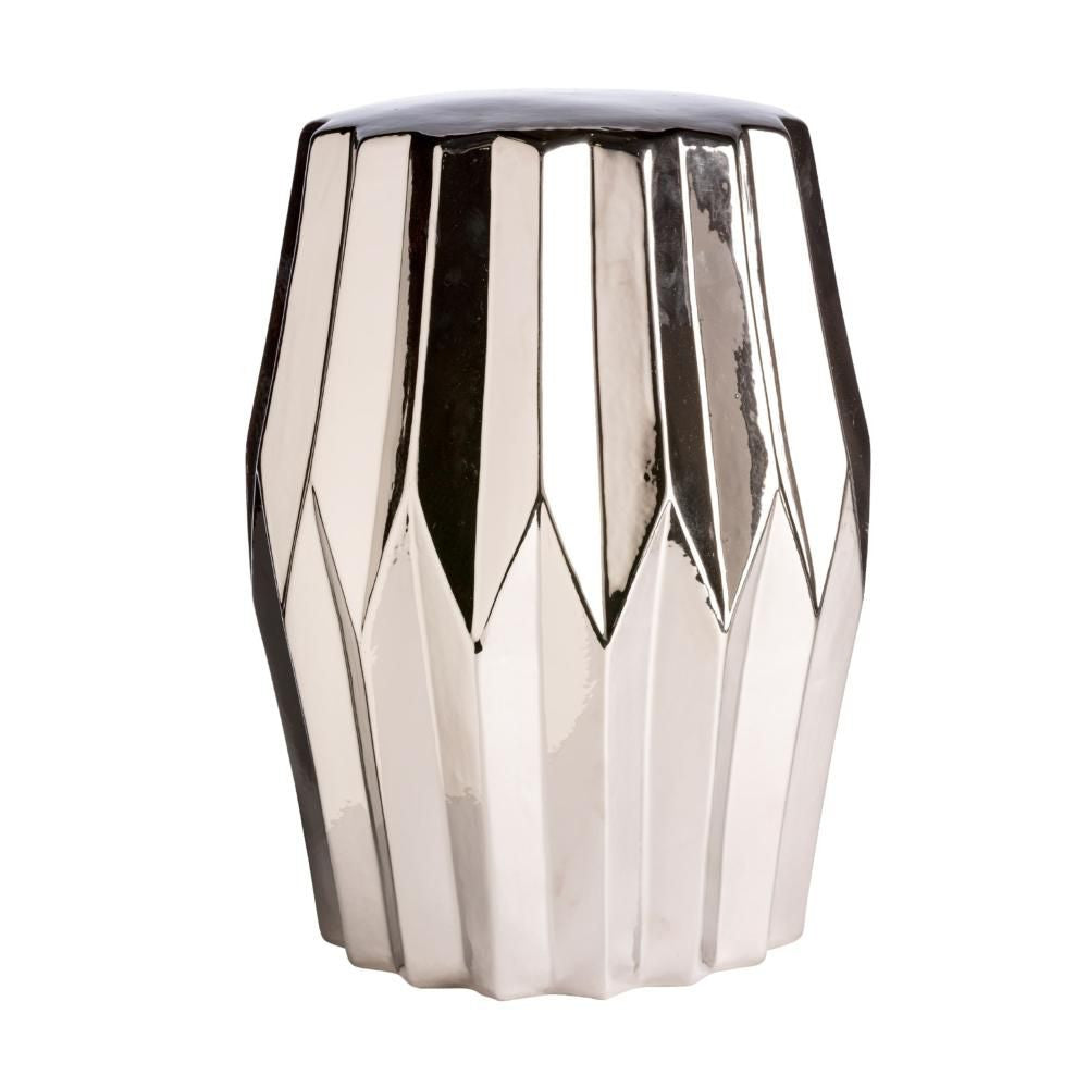 Column Stool Silver