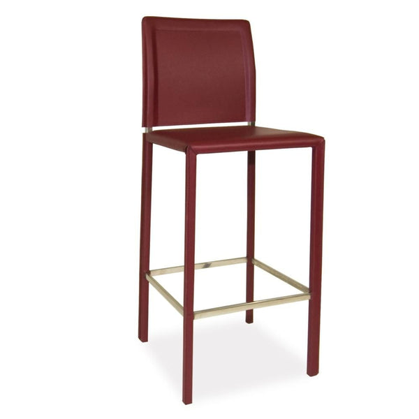 Stallo Bar Stool Red