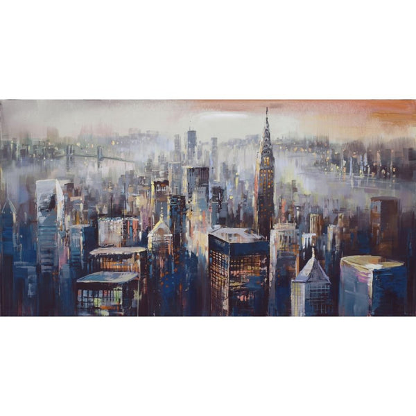 City Dusk Wall Décor