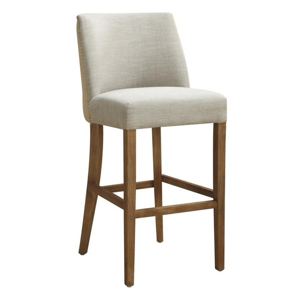 Mercer Jute Bar Stool Cappuccino