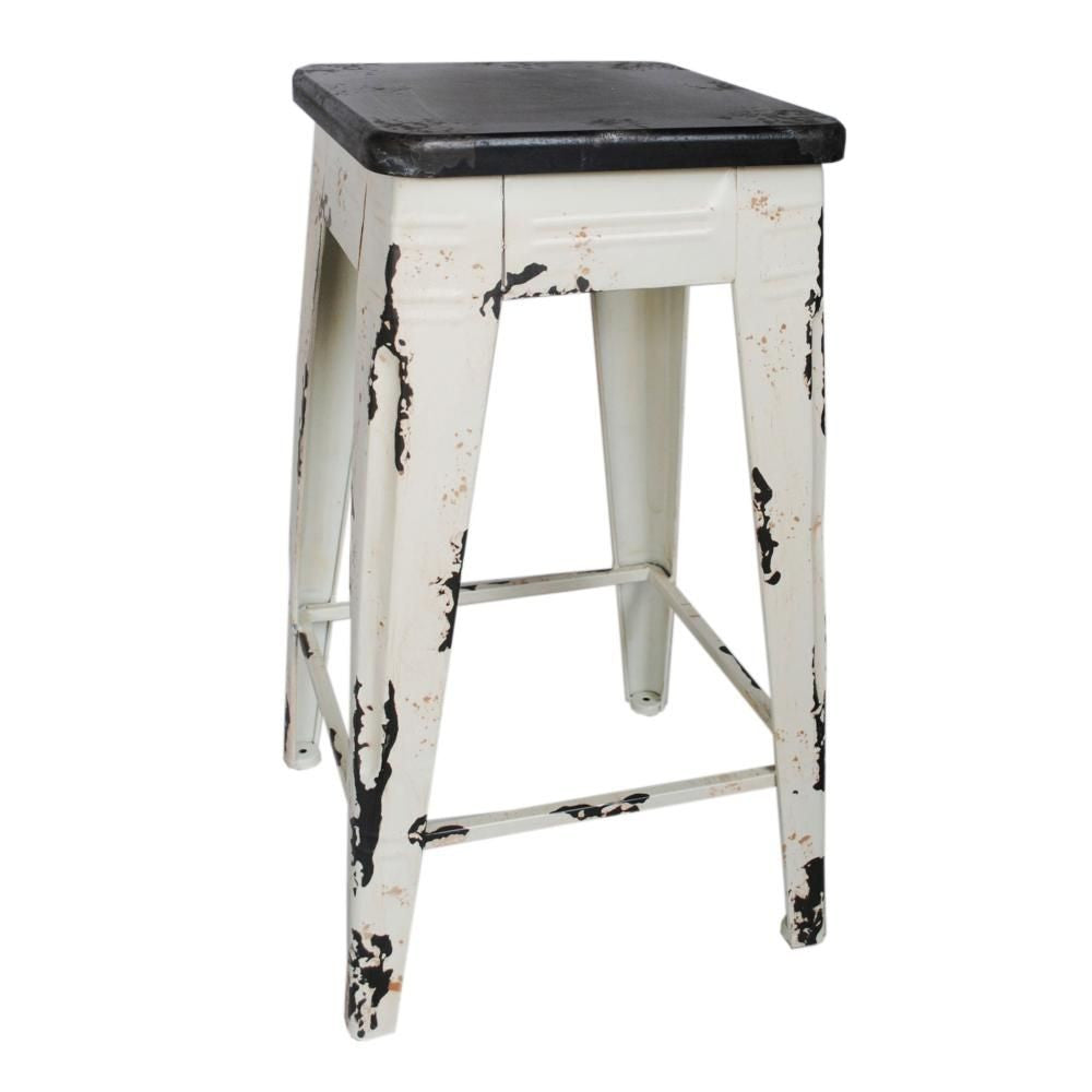 Sturdy Counter Stool White