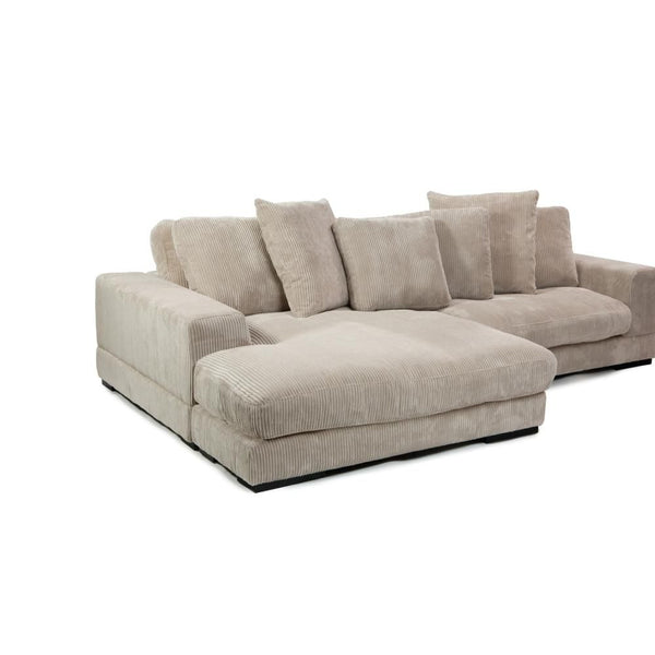 Plunge Sectional - Cappuccino