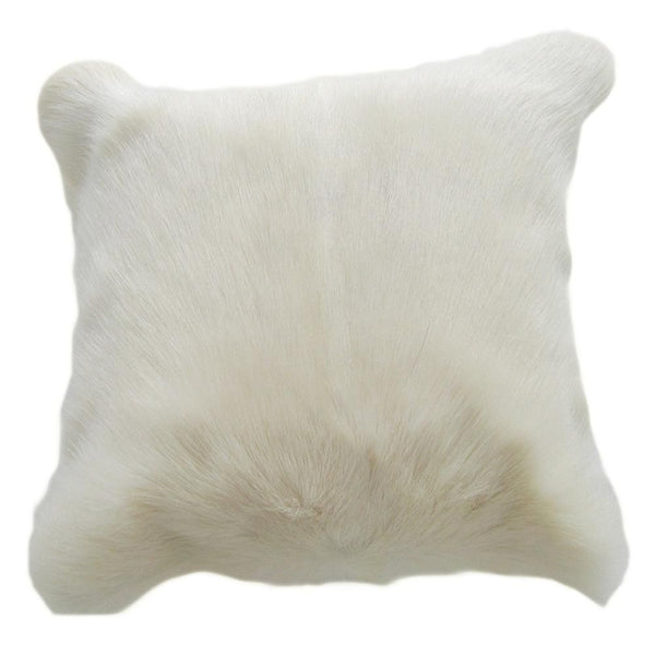 Goat Fur Pillow Natural