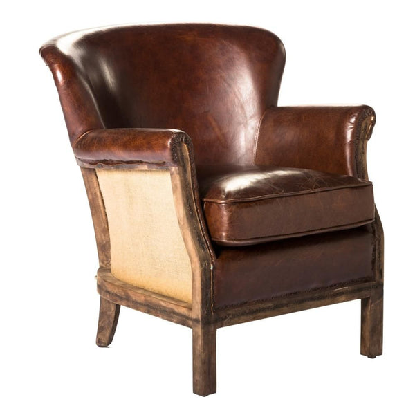 Abbey Club Chair Brown