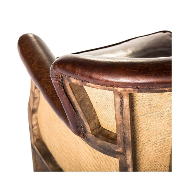 Abbey Club Chair Brown