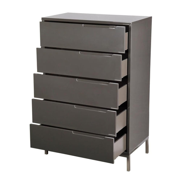Naples Tall Dresser Grey